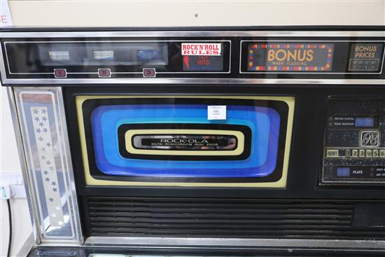 A Rock-ola Mystic 478 juke box (in working order) W.104cm, D.63cm, H.136cm